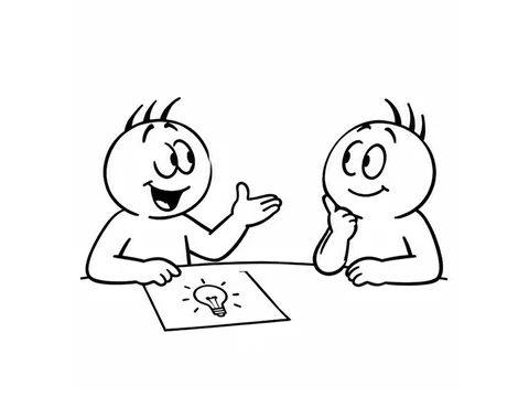 Ilustración de estar de acuerdo